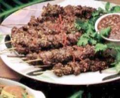Beef sate's